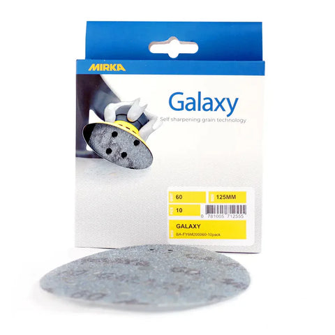 Mirka Galaxy Sanding Discs - 125mm/5", 10 Pack-P600