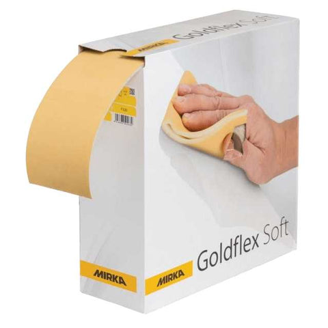 Mirka Goldflex Soft Perforated Sanding Roll 115x125mm-P800