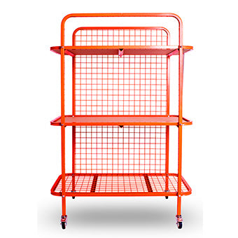 Multi Level Parts Storage Trolley